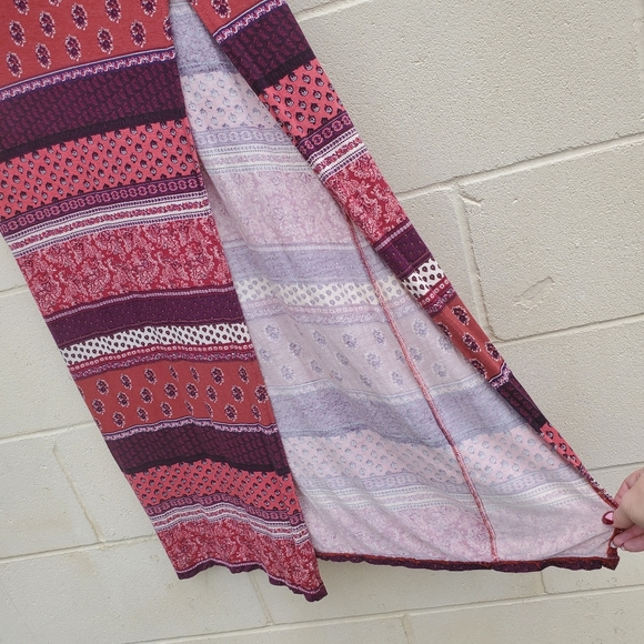 AE Maxi w/ Thigh Split High Neck EUC! Size XXS - Picture 7 of 15